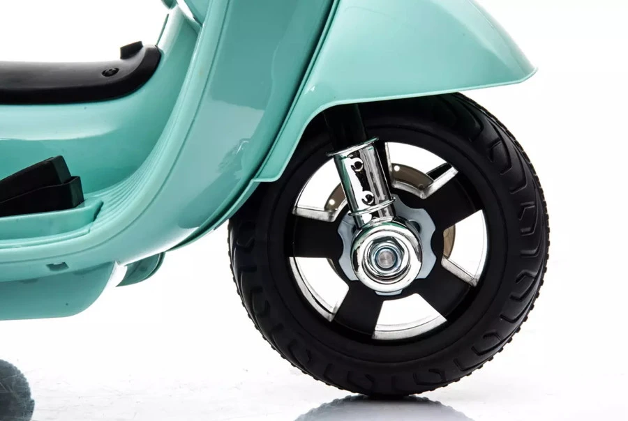 Eco Toys White Elektrische Vespa Scooter H1 - Afbeelding 8