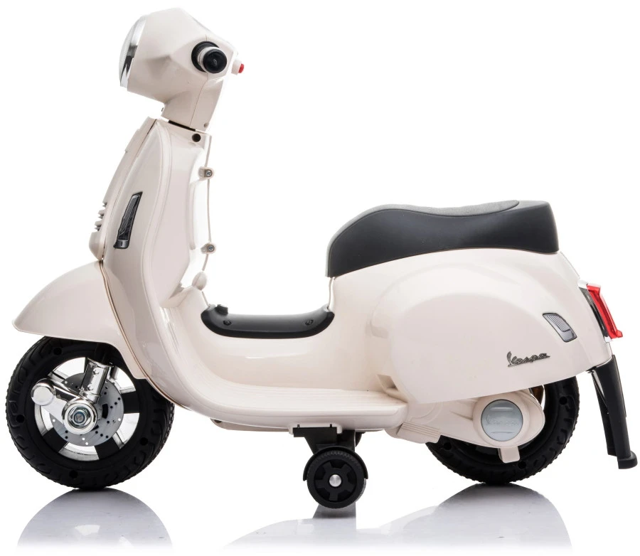 Eco Toys White Elektrische Vespa Scooter H1 - Afbeelding 3