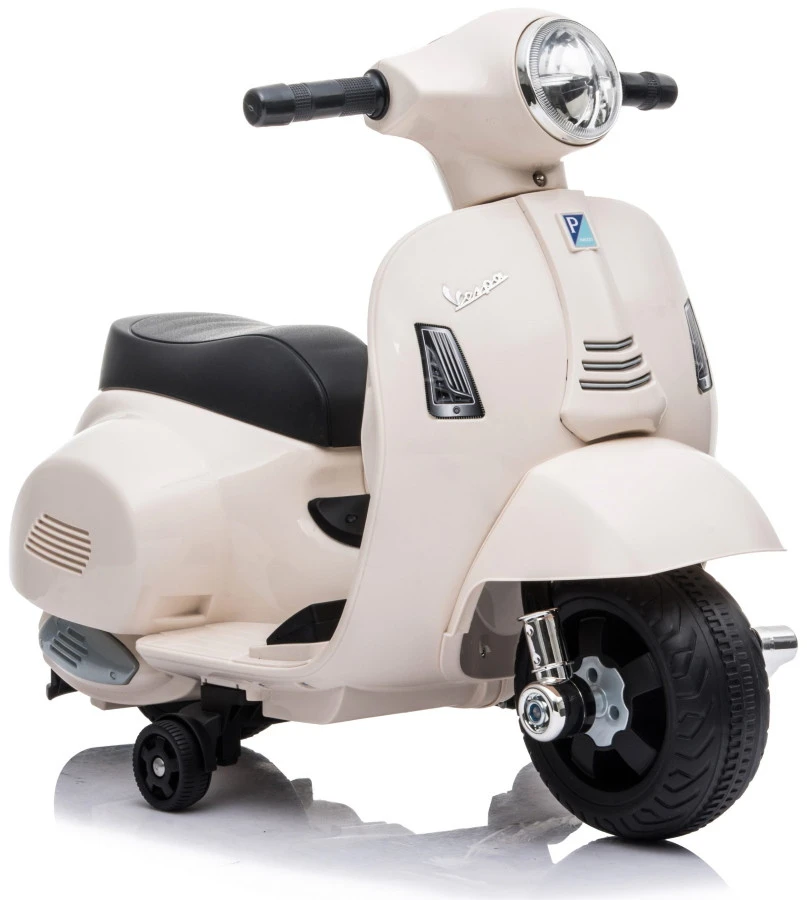 Eco Toys White Elektrische Vespa Scooter H1 - Afbeelding 5