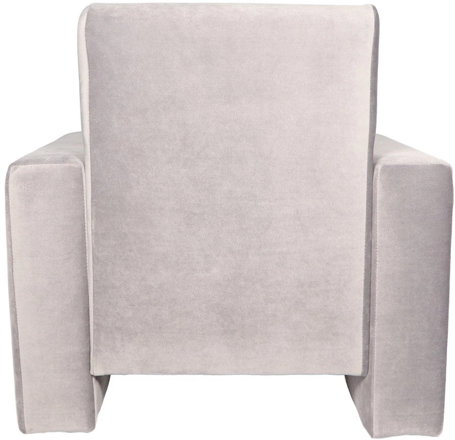 Ding Jamie Velvet Grijs Kinderfauteuil DI-34204 - Afbeelding 4