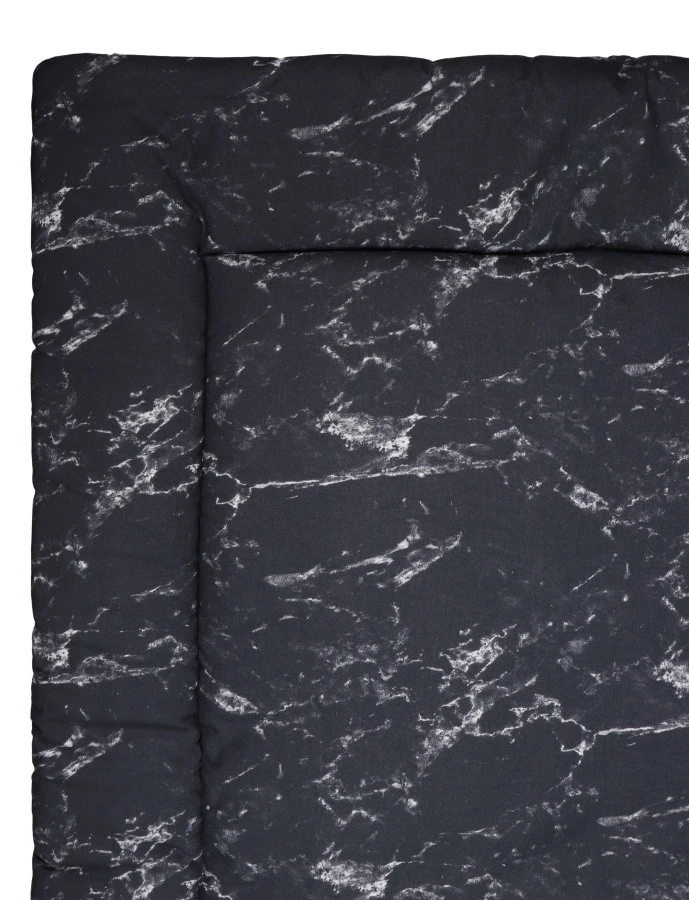 MamaLoes Marmer Zwart 100 X 100 Cm Boxkleed ML020215 - Afbeelding 2