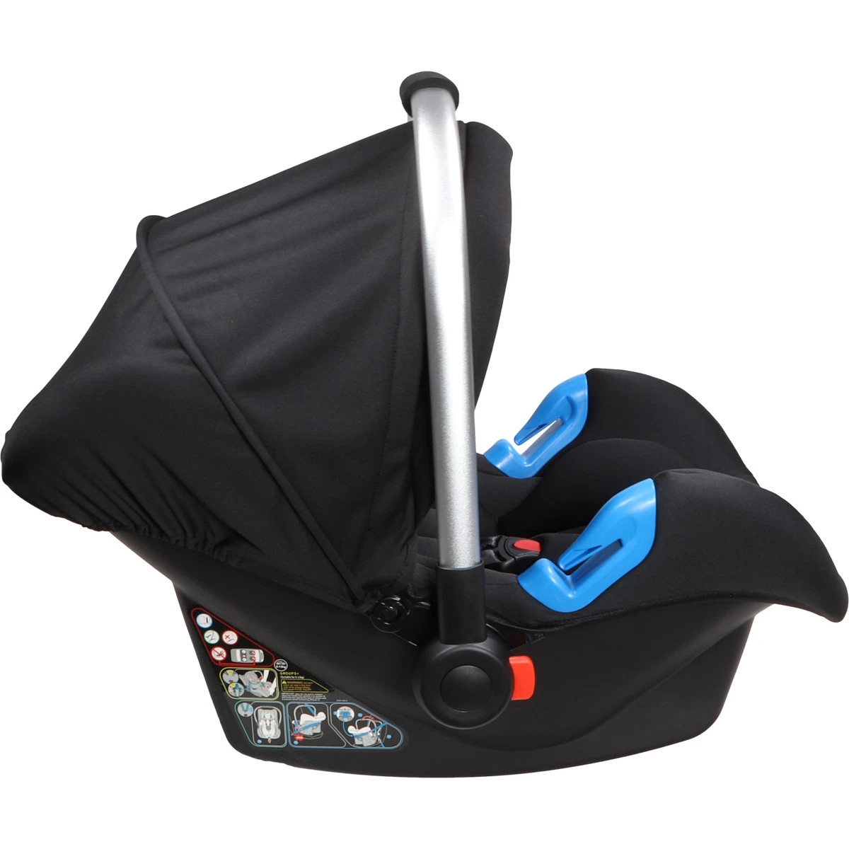 MamaLoes Sena Zwart Autostoel 0-13kg ML050207 - Afbeelding 3