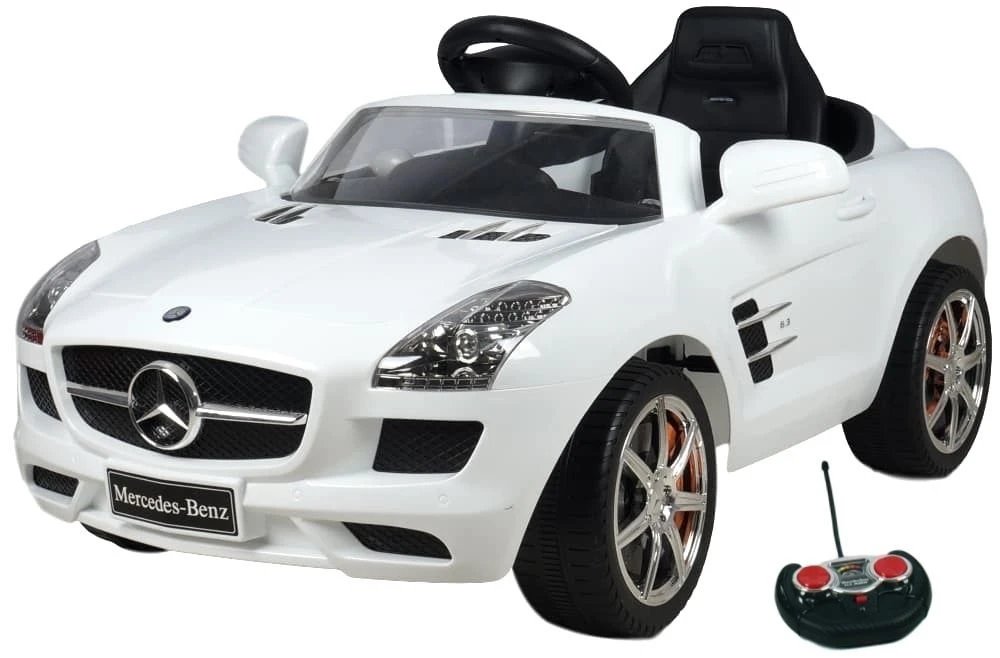 Eco Toys Mercedes SLS Wit Elektrische Kinderauto CLB-681r