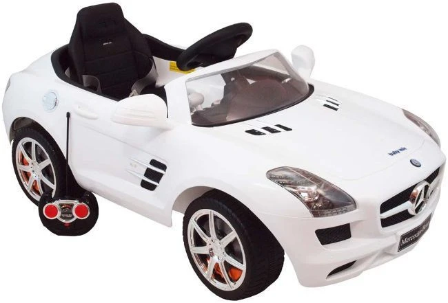 Eco Toys Mercedes SLS Wit Elektrische Kinderauto CLB-681r - Afbeelding 3