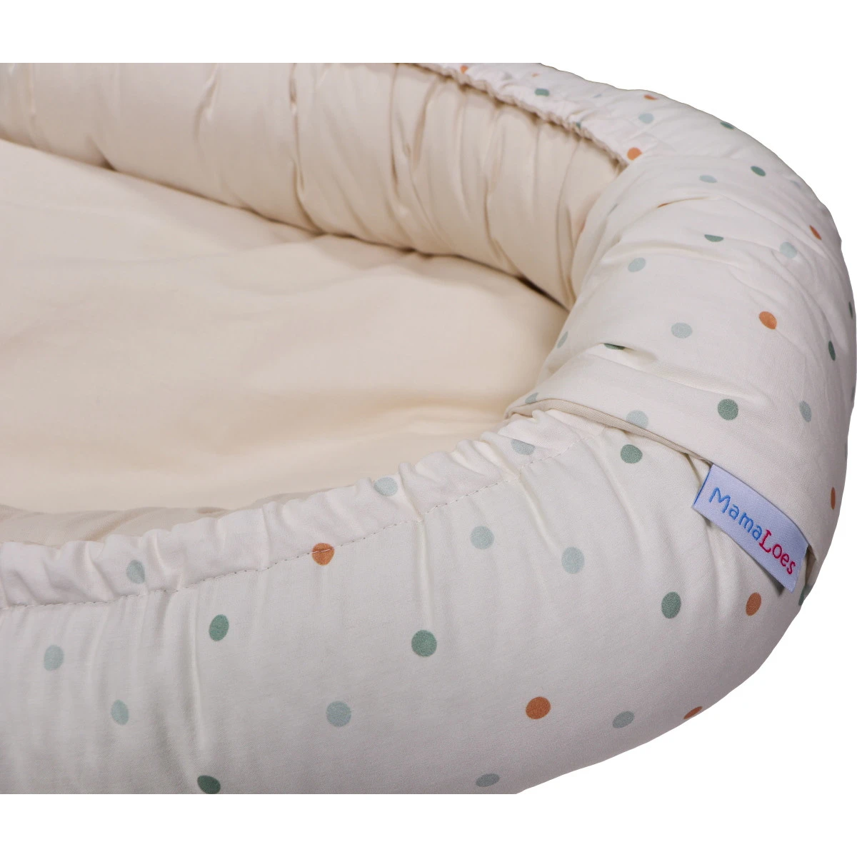 MamaLoes Stippen Omkeerbaar Babynest ML020107 - Afbeelding 8