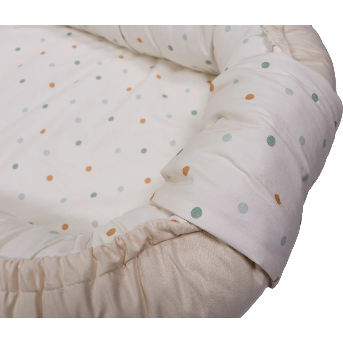 MamaLoes Stippen Omkeerbaar Babynest ML020107 - Afbeelding 7