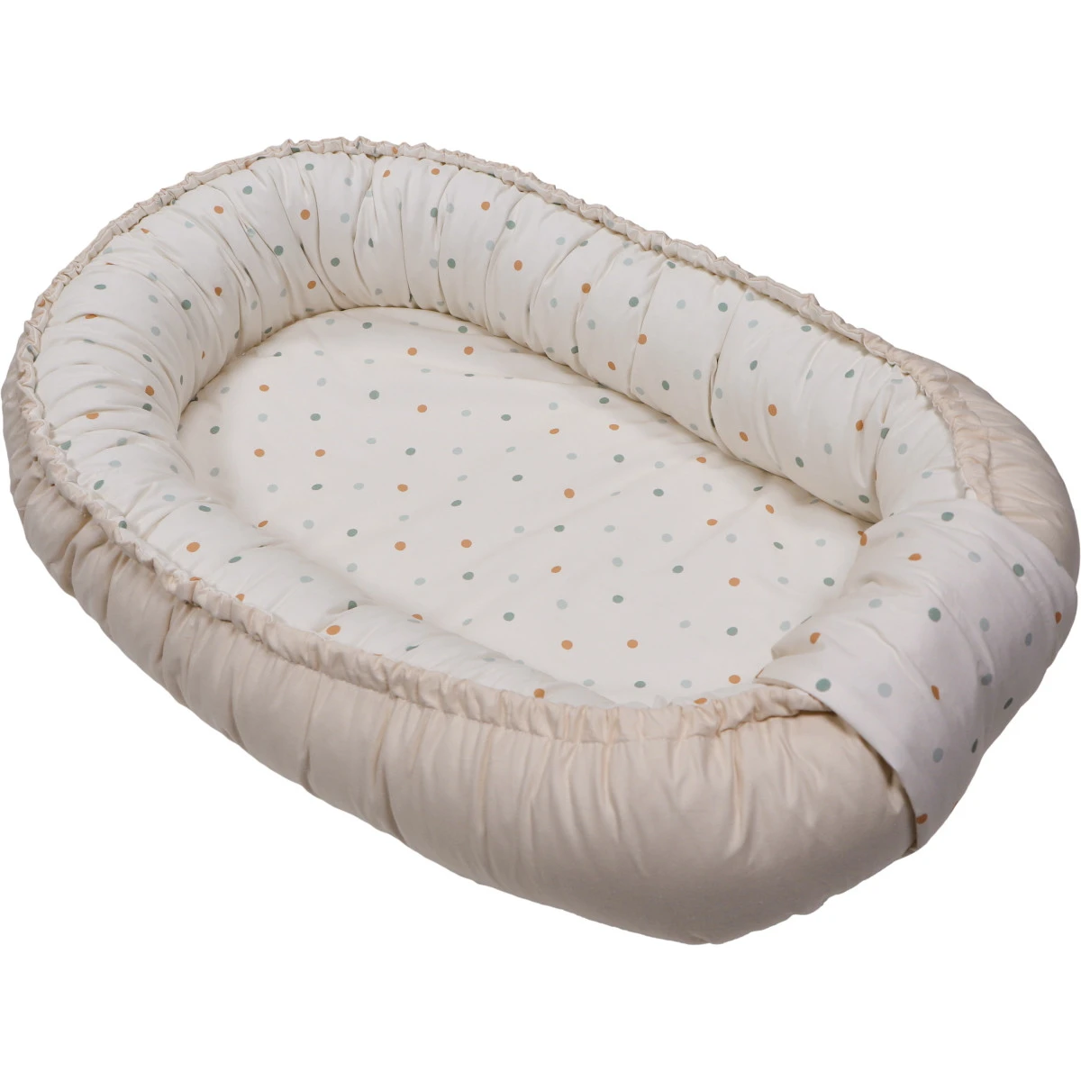 MamaLoes Stippen Omkeerbaar Babynest ML020107 - Afbeelding 4