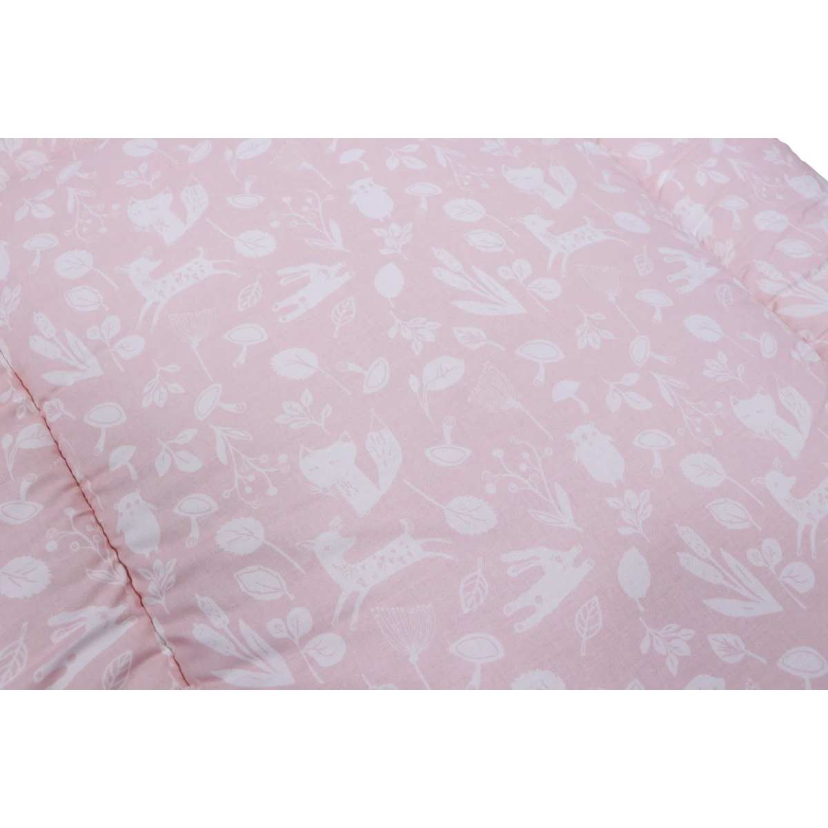 MamaLoes Botanical Dieren Roze 80 X 100 Cm Boxkleed ML020230 - Afbeelding 3