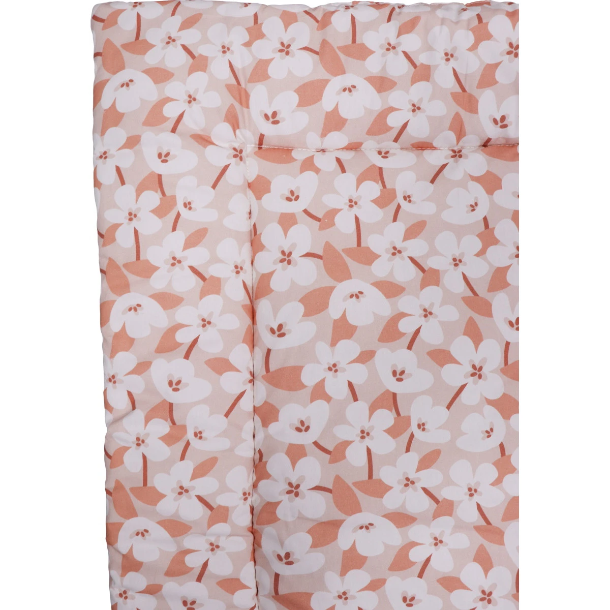MamaLoes Nougat Bloemen 80 X 100 Cm Omkeerbaar Boxkleed ML020233 - Afbeelding 3