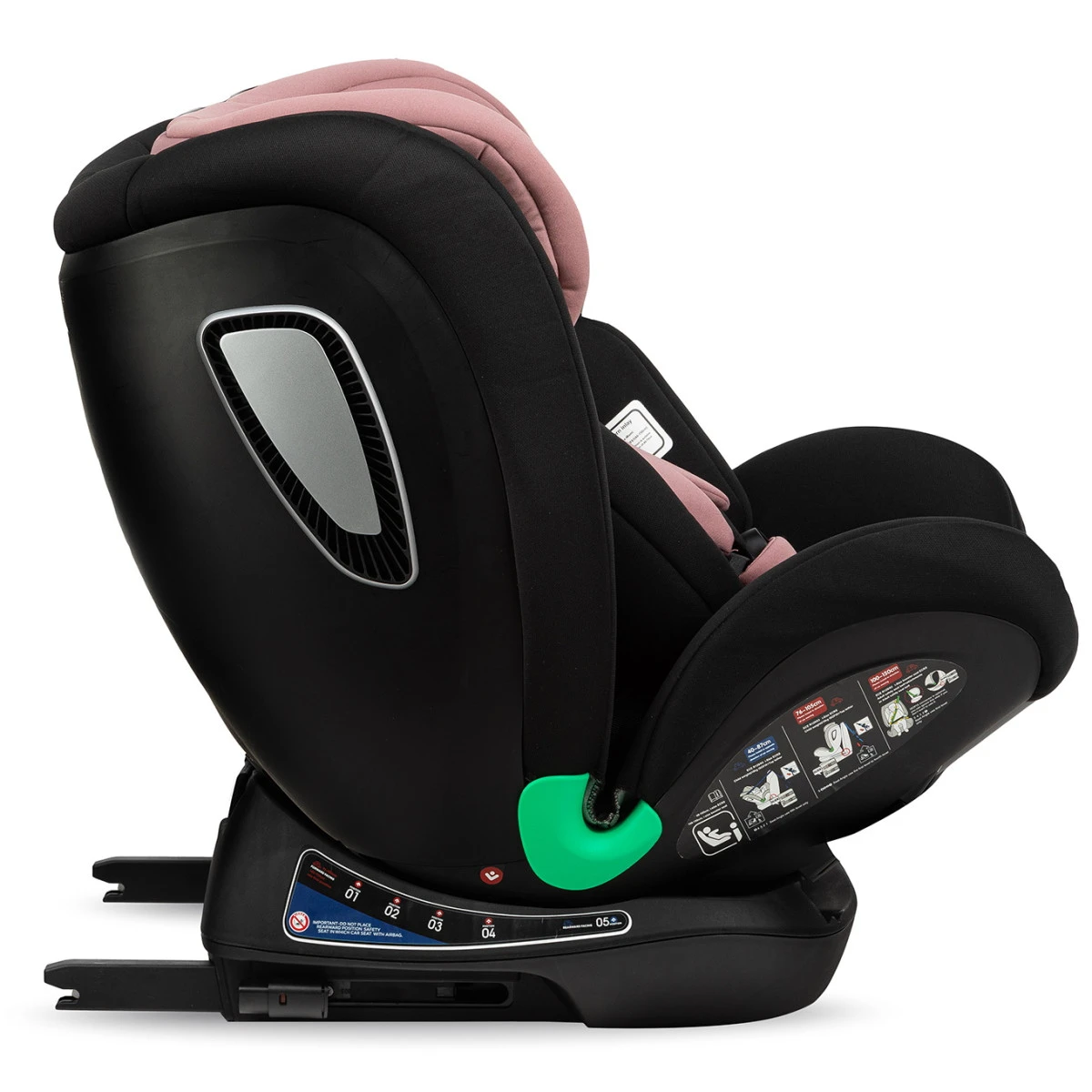 Momi Urso Pink 40-150 Cm I-Size Autostoel FOSA00021 - Afbeelding 5