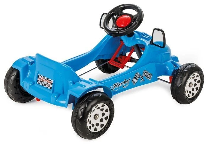 Pilsan Herby Blauw Trapauto 07 302 - Afbeelding 2