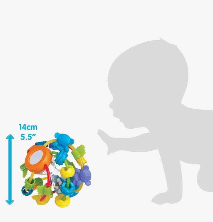 Playgro Play And Learn Ball Speelbal P4082679 - Afbeelding 4