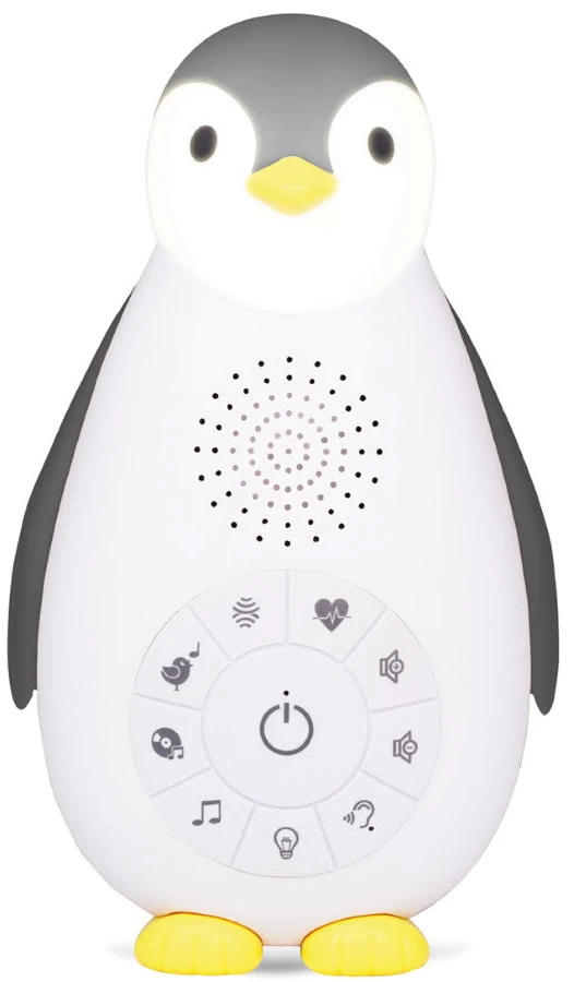 Zazu Zoe De Pinguin Grijs 3 In 1 Muziekdoosje ZA-ZOE-01 - Afbeelding 2